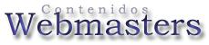 Contenidos y herramientas para Webmasters